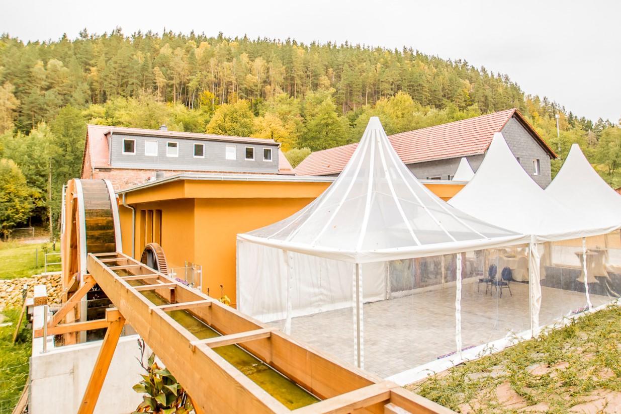 Brauereigasthof Ziegenmuehle Schleifreisen エクステリア 写真